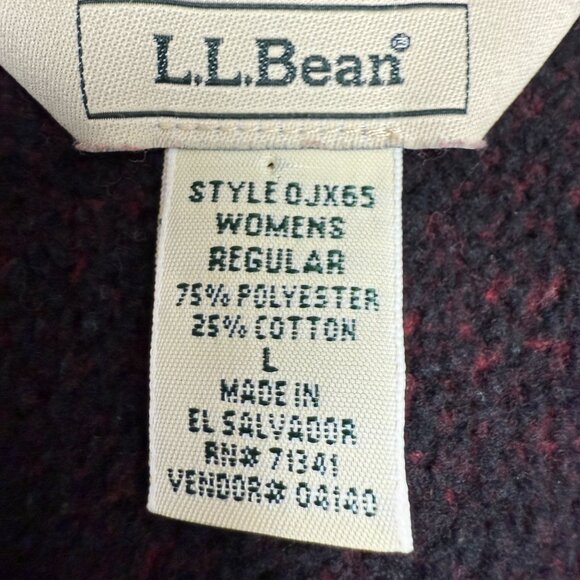 L.L. BEAN Women's EUC Button Down Cardigan Sweater | Size L - Picture 7 of 8